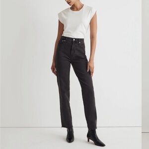 Madewell High Rise Black Women's Jeans
